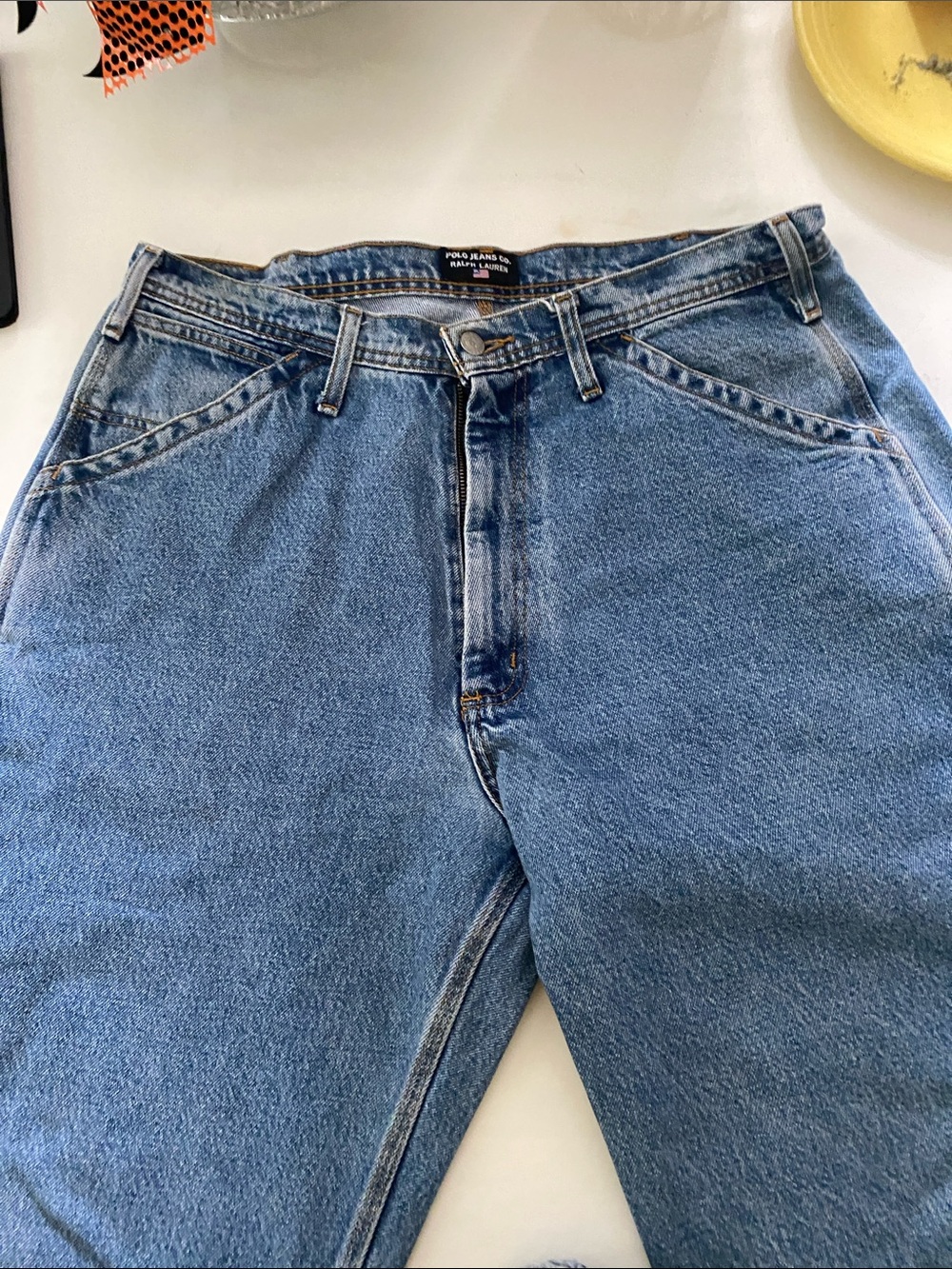 Ralph Lauren Relaxed Fit Light Blue Denim Jeans